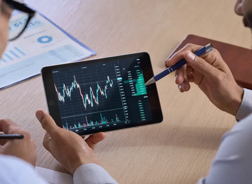 Linha Tradexia painel financeiro